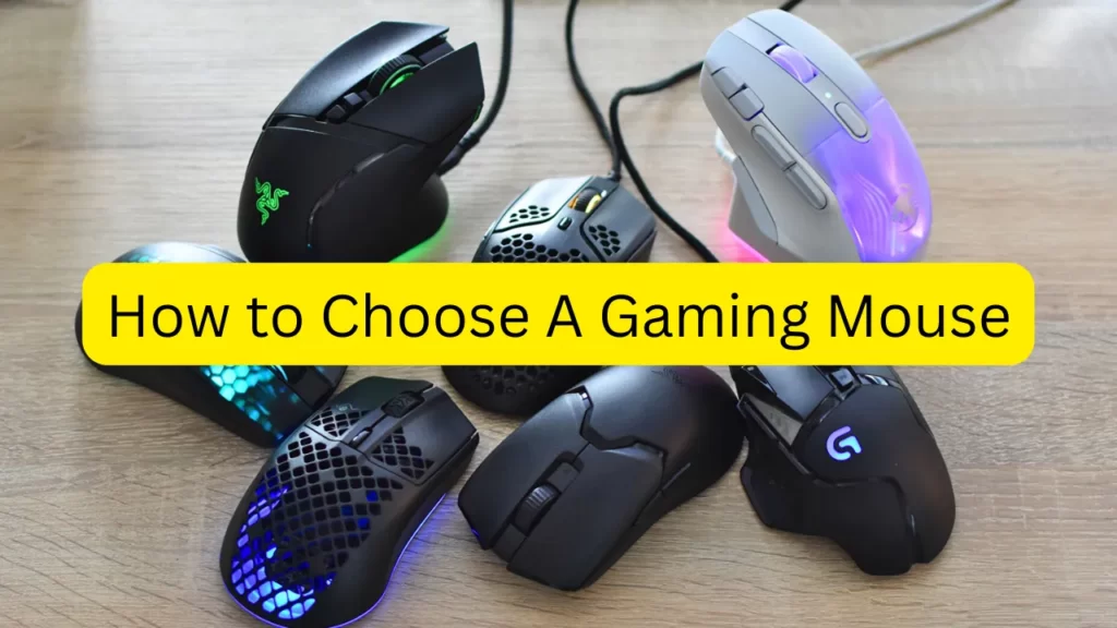 How to Choose A Gaming Mouse